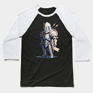 Medieval Light Knight Baseball T-Shirt